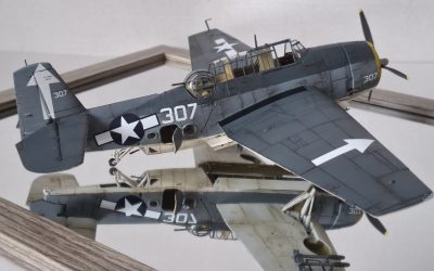 Grumman TBF-3 Avenger « Uss Bunker Hill »